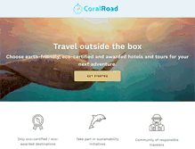 Tablet Screenshot of coralroad.com